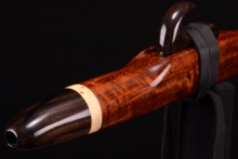 Grenadillo  Native American Flute, Minor, Mid A-4, #G39G